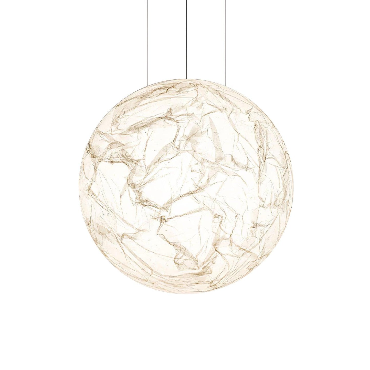 Nirelle - Lampe pendante en soie Moon