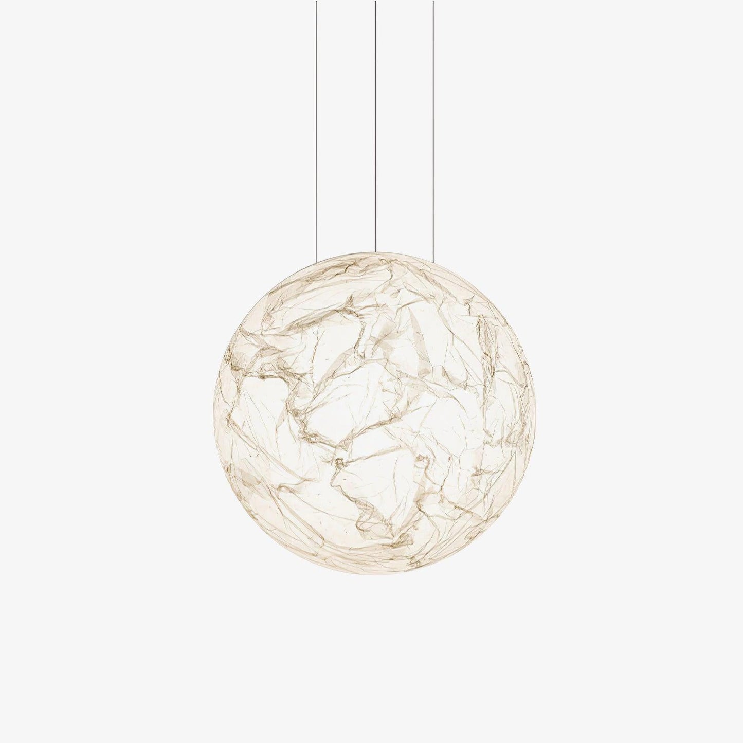 Nirelle - Lampe pendante en soie Moon