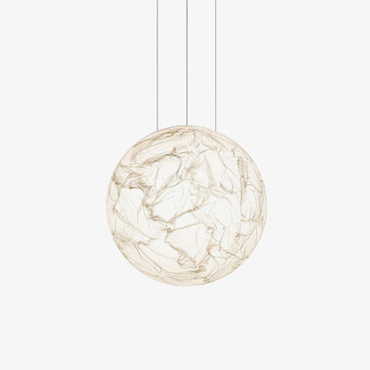 Nirelle - Lampe pendante en soie Moon