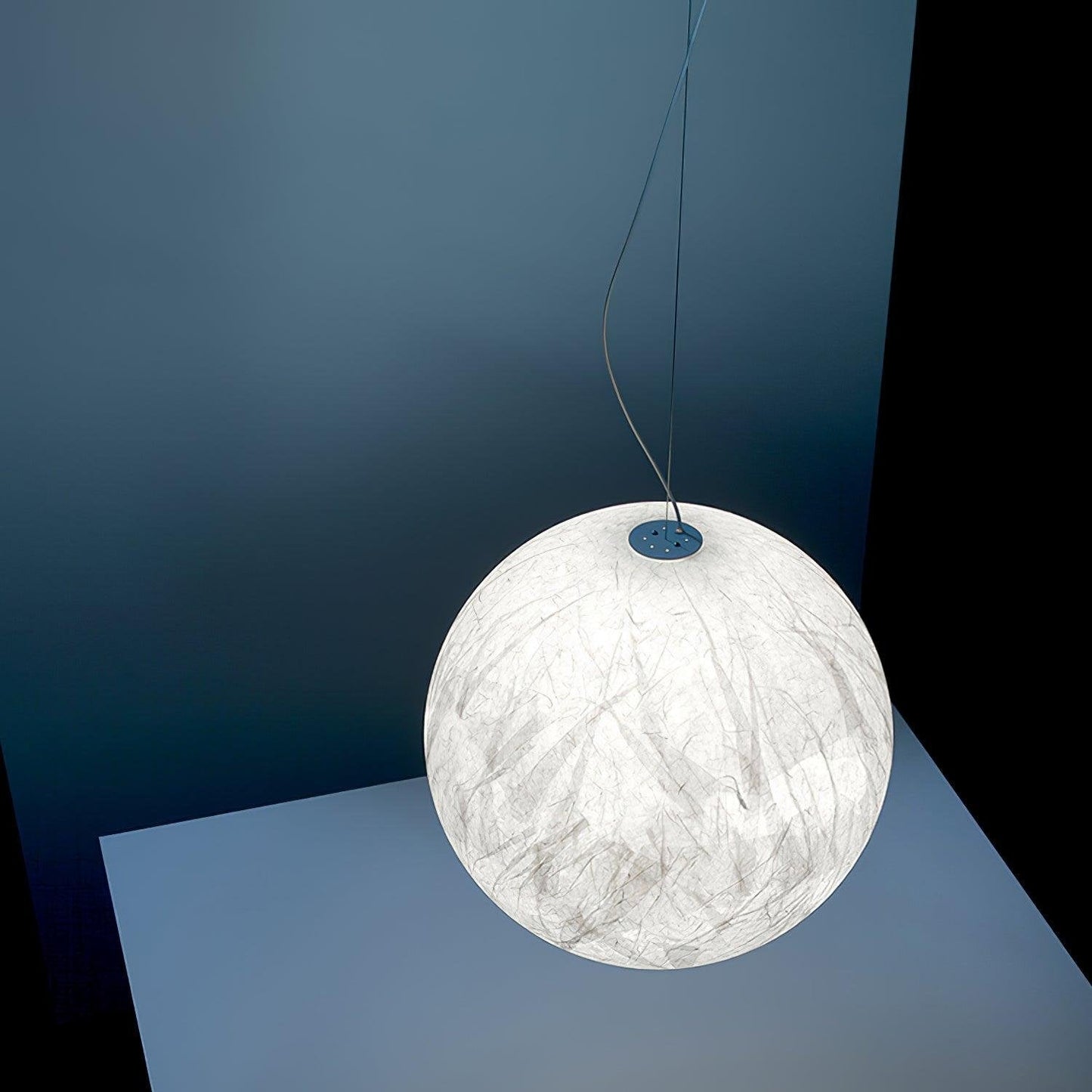 Nirelle - Lampe pendante en soie Moon