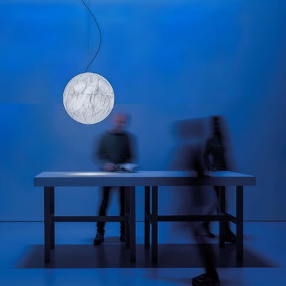 Nirelle - Lampe pendante en soie Moon