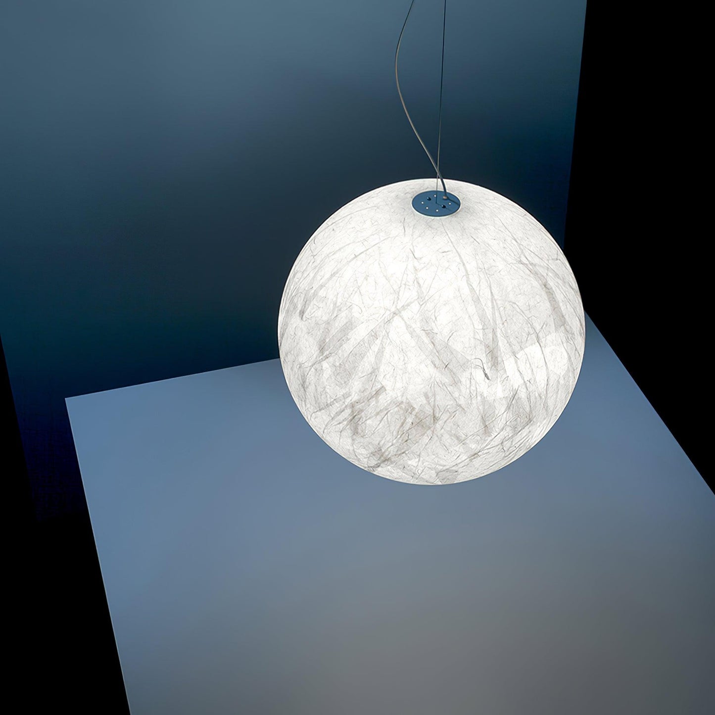 Nirelle - Lampe pendante en soie Moon