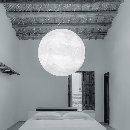 Nirelle - Lampe pendante en soie Moon