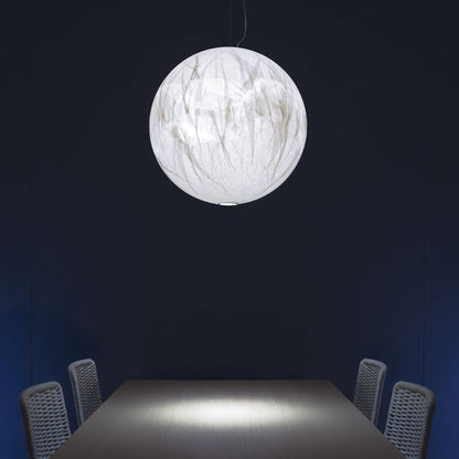 Nirelle - Lampe pendante en soie Moon