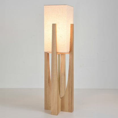 Lampadaire En Noyer De Style Japonais Lampe Simple En Bois Massif