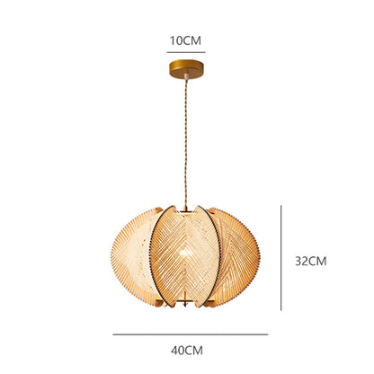 Lampes Suspendues En Bois Scandinaves Du Milieu Du Siècle