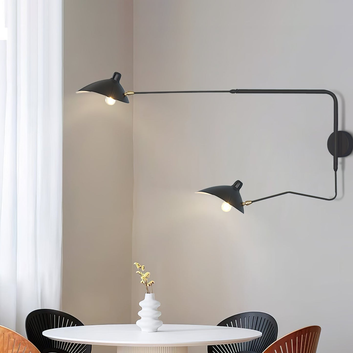 Serge Mouille Wall Lamp