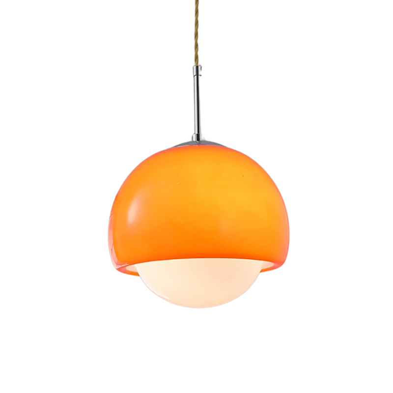 Linnaron - Lampe pendante en verre Bauhaus