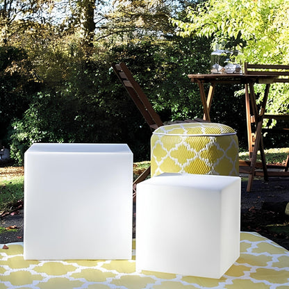 Lampe De Jardin Cubique