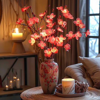 Branche D'Olivier Lumineuse
