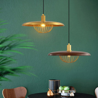 Lampes Suspendues Imitation Bois