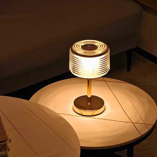 Lampe De Table À Anneau Led