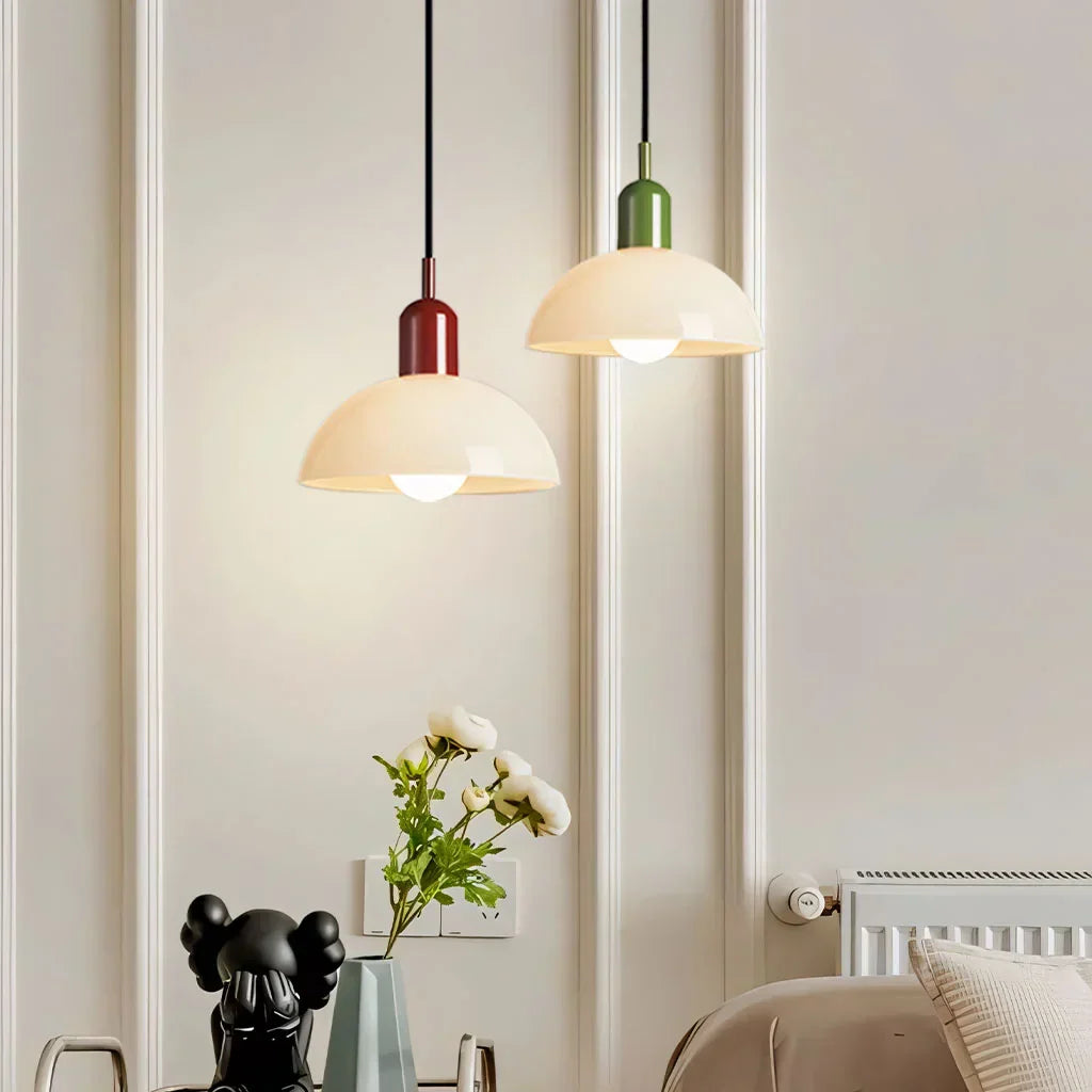 Lampe Suspendue Aurora En Forme De Bol Coloré