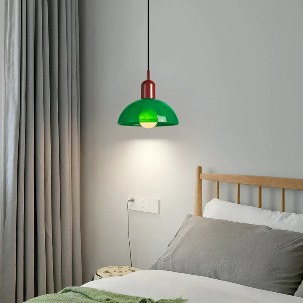 Lampe Suspendue Aurora En Forme De Bol Coloré