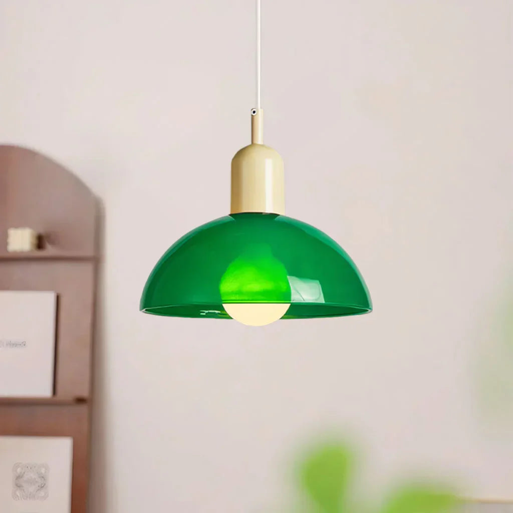 Lampe Suspendue Aurora En Forme De Bol Coloré