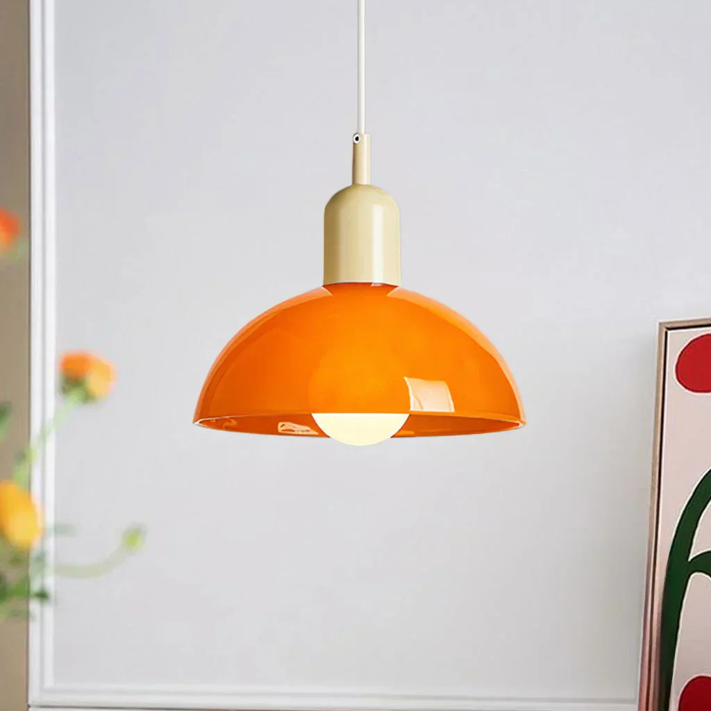 Lampe Suspendue Aurora En Forme De Bol Coloré