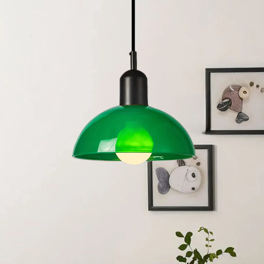 Lampe Suspendue Aurora En Forme De Bol Coloré