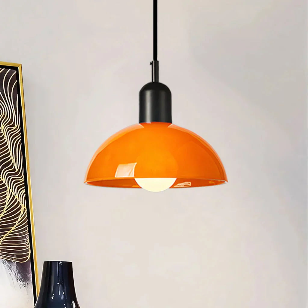 Lampe Suspendue Aurora En Forme De Bol Coloré