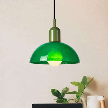 Lampe Suspendue Aurora En Forme De Bol Coloré