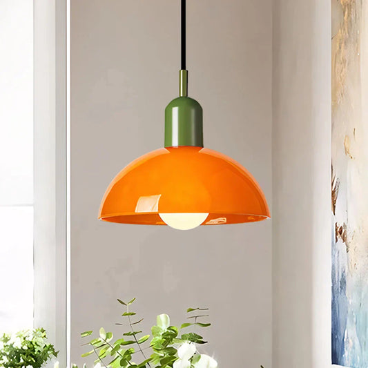 Lampe Suspendue Aurora En Forme De Bol Coloré