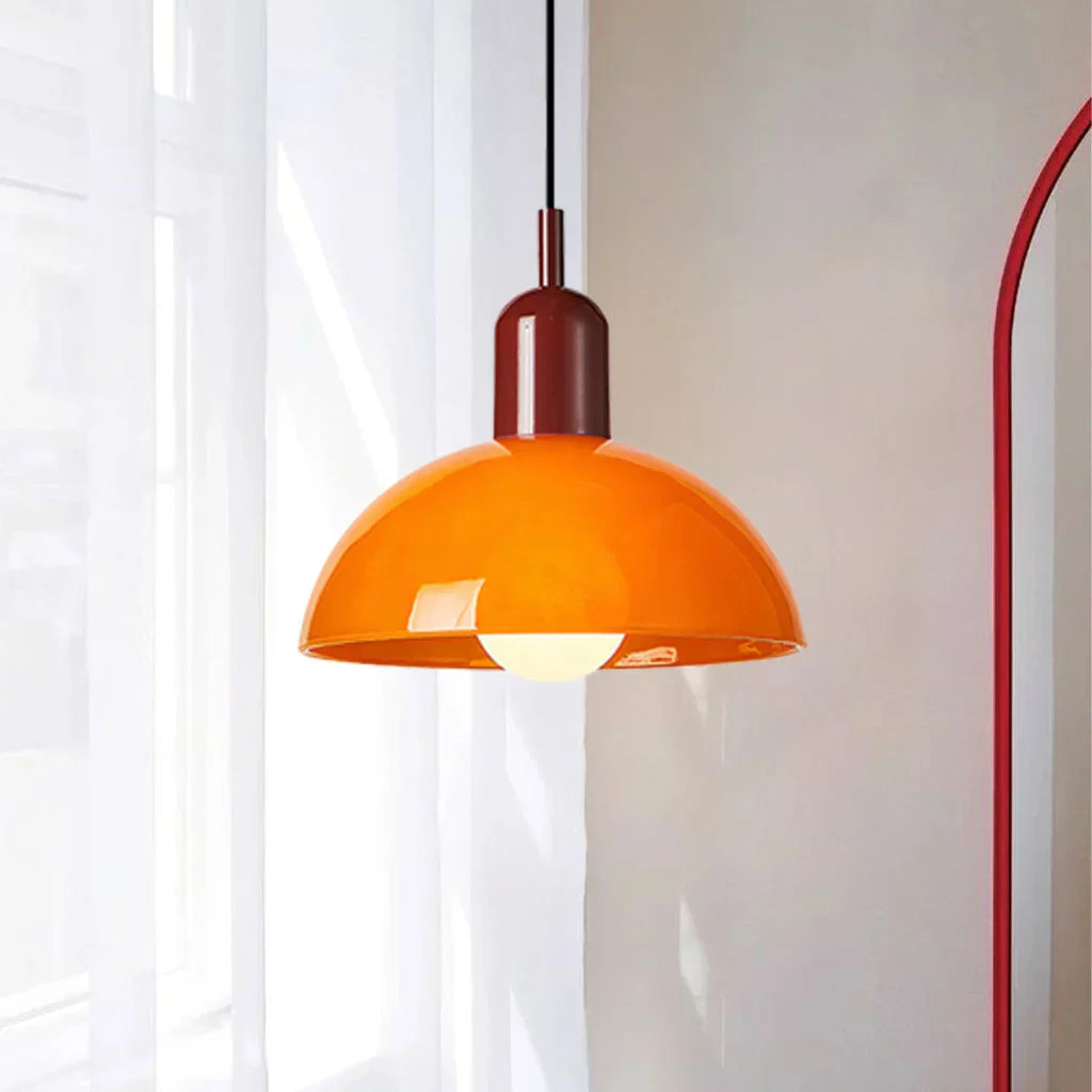 Lampe Suspendue Aurora En Forme De Bol Coloré