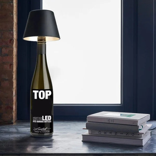 Lampe De Table Rechargeable Pour Bouteille De Vin À Faire Soi-même