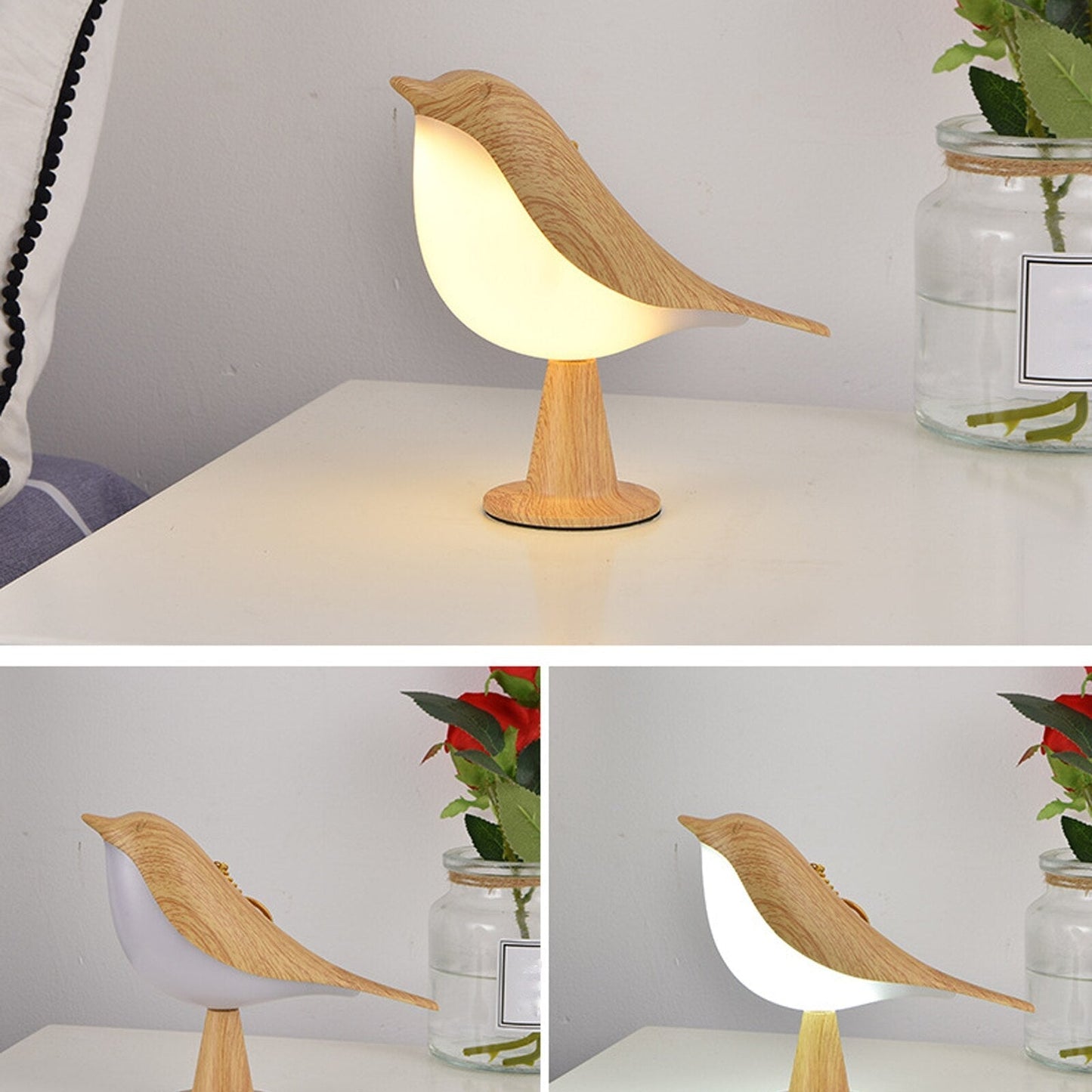 Oiseau femelle - Lampe de table