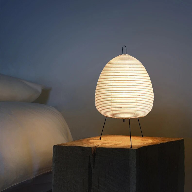 Lampe Japonaise En Papier De Riz