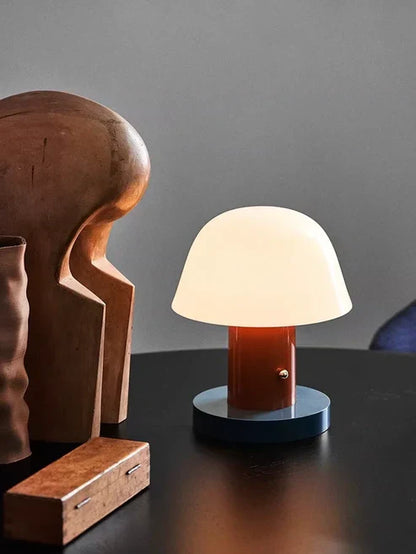 Nallun - Lampe à poser en forme de champignon