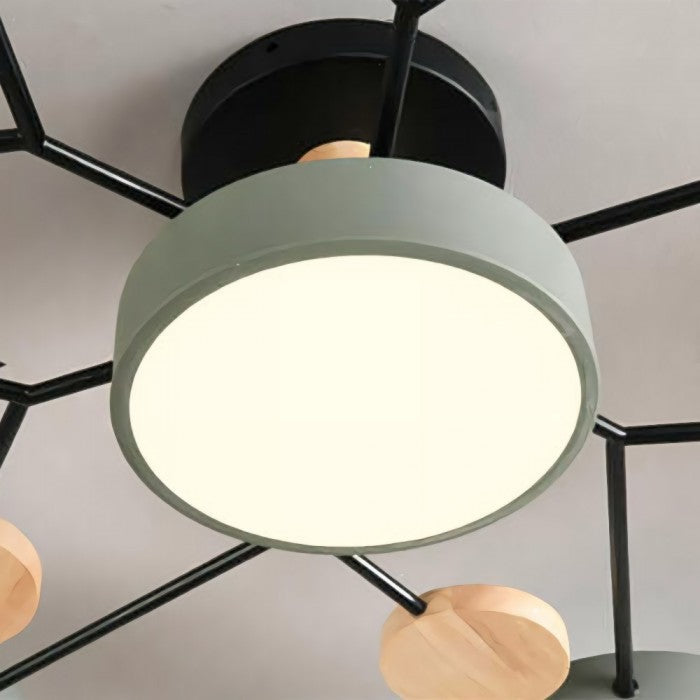 Plafonnier Led Ramifié Scandinave