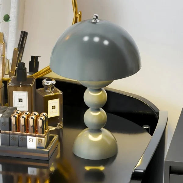 Lampe De Table Portable Colorée À Boutons De Fleurs Nordiques