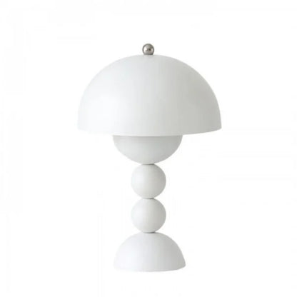 Lampe De Table Portable Colorée À Boutons De Fleurs Nordiques