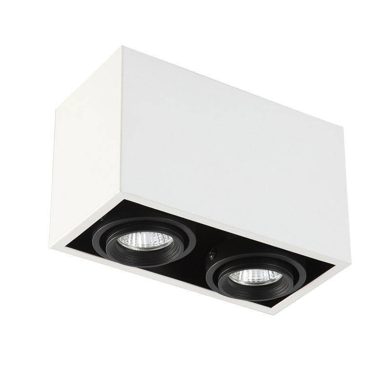 Plafonnier Rectangulaire À Spots Led Orientables