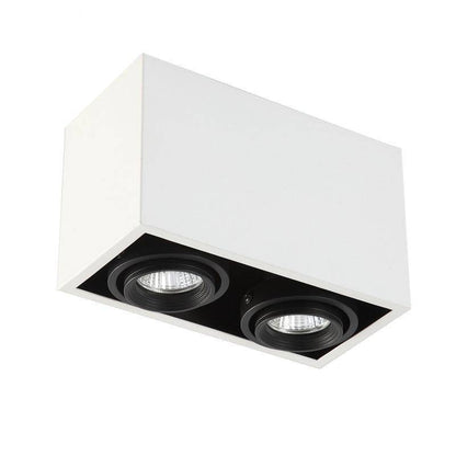 Plafonnier Rectangulaire À Spots Led Orientables