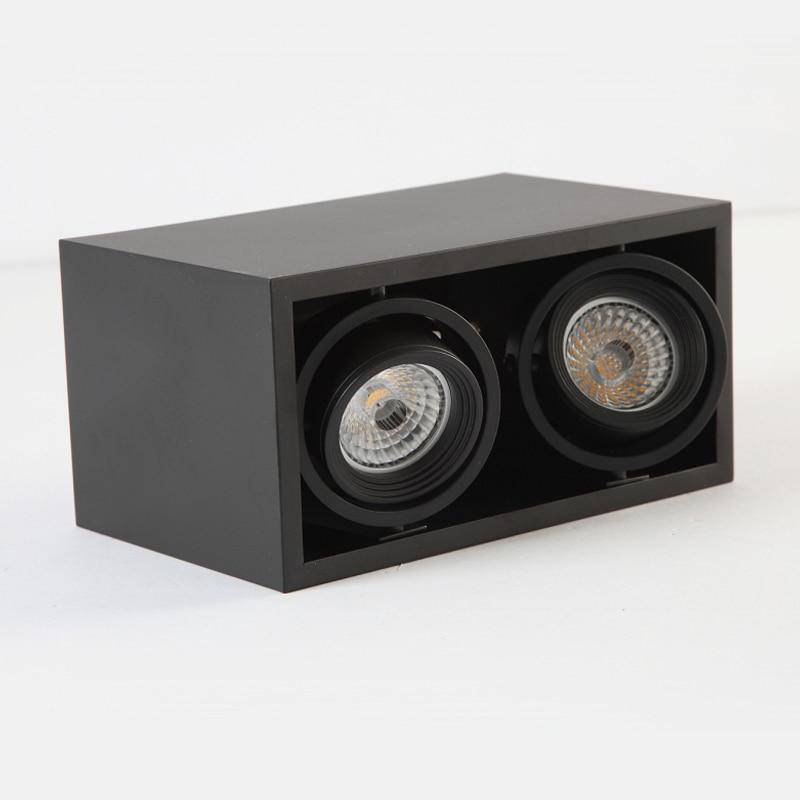 Plafonnier Rectangulaire À Spots Led Orientables