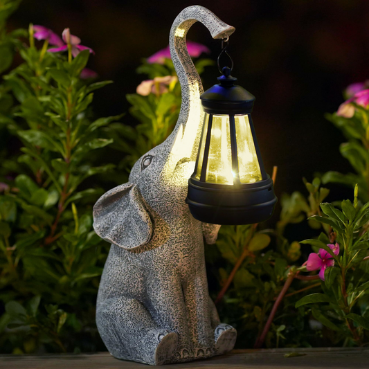 Gentle - Lampe De Jardin Avec Éléphant