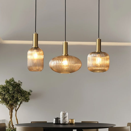 Lampe Suspendue En Verrerie