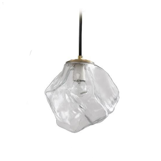 Lampe Suspendue En Verre De Lave